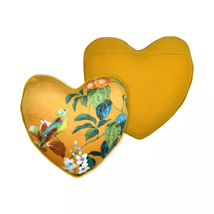 COUSSIN EMMY MOUTARDE 40X40