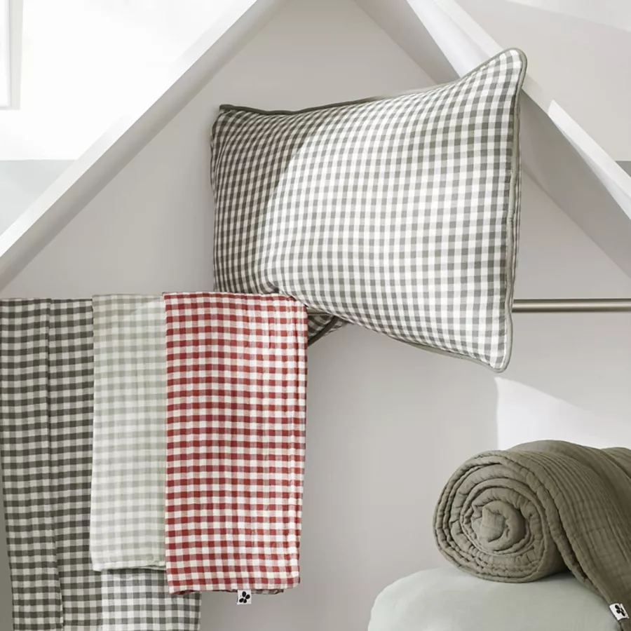 Kussen vierkant Katoengaas (45 x 45 cm) Vickie Zwart