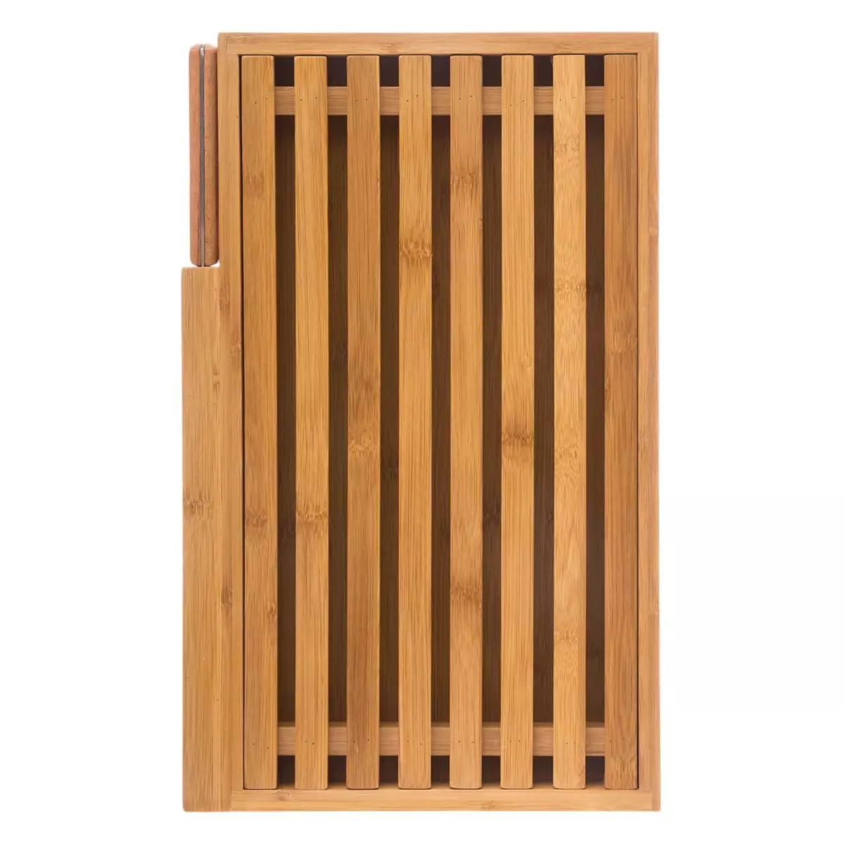 Tablero con cuchillo Tim Marrón natural 2