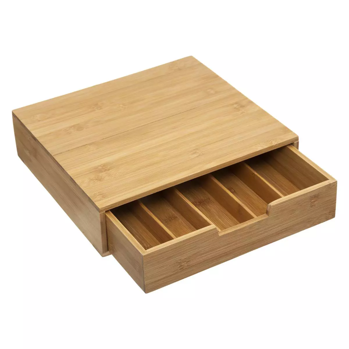 Porte capsules café Tiroir Bois 1