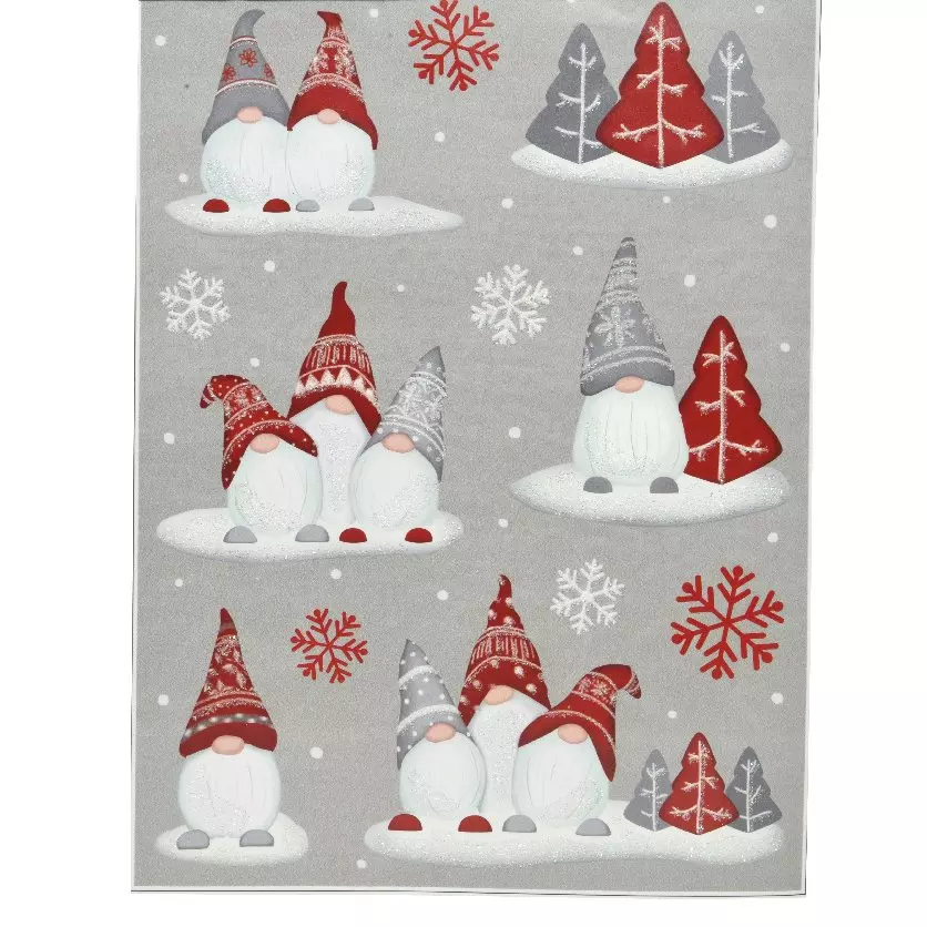 Vitrostatique Lutin de Noël