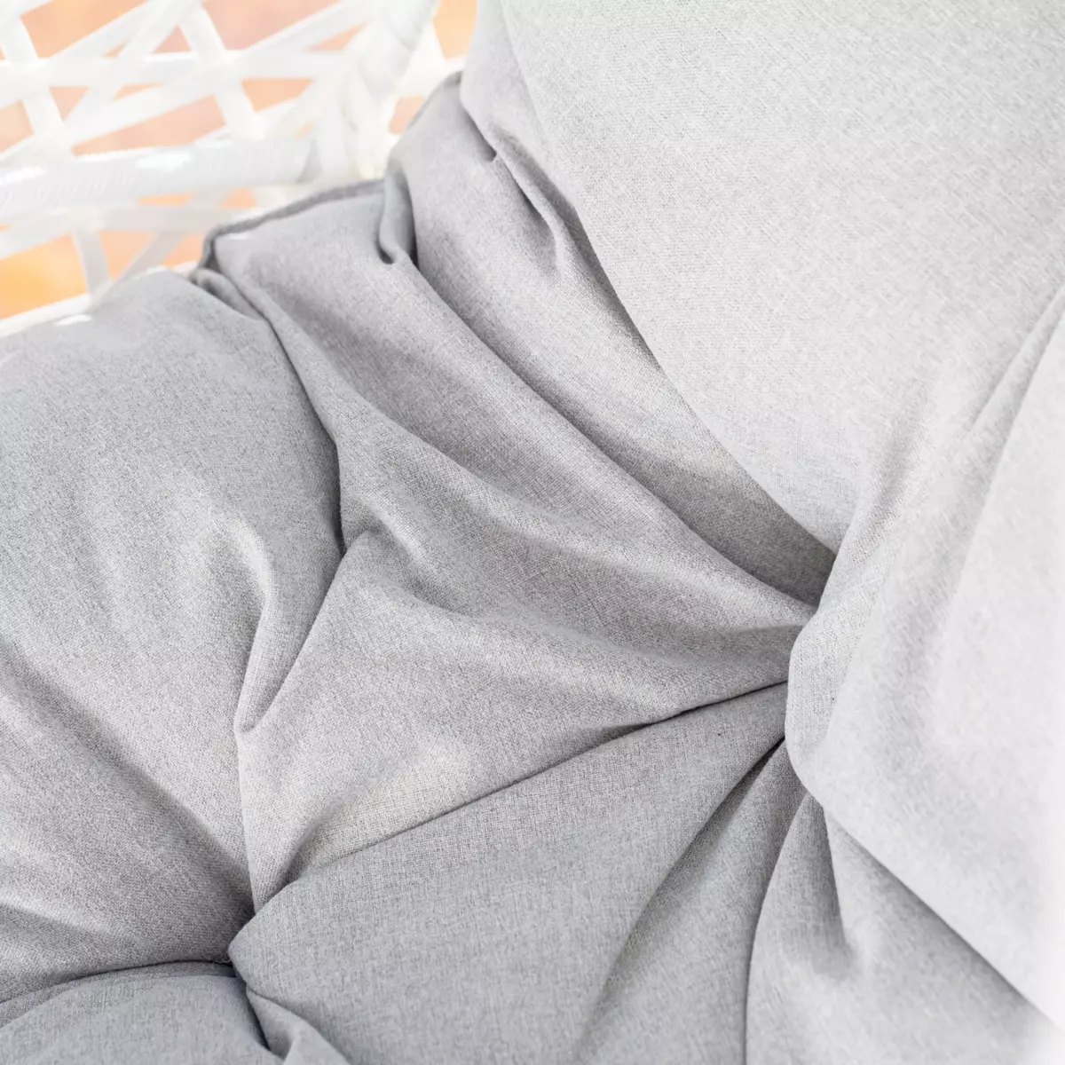 Hängekorbsessel Coral - Weiß 2