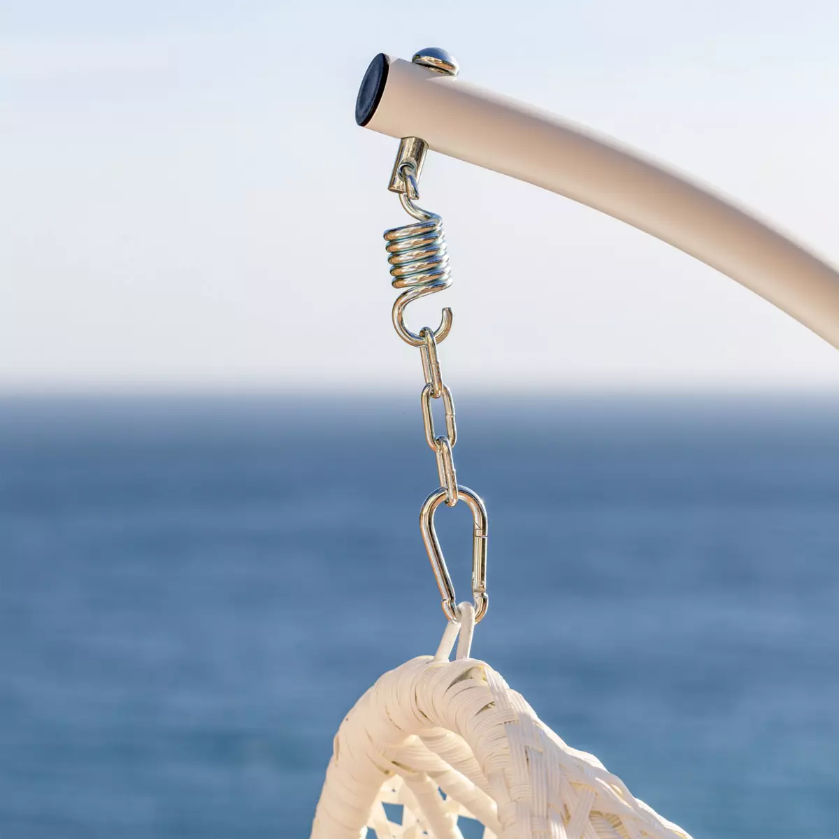 Poltrona sospesa Coral - Bianca 4