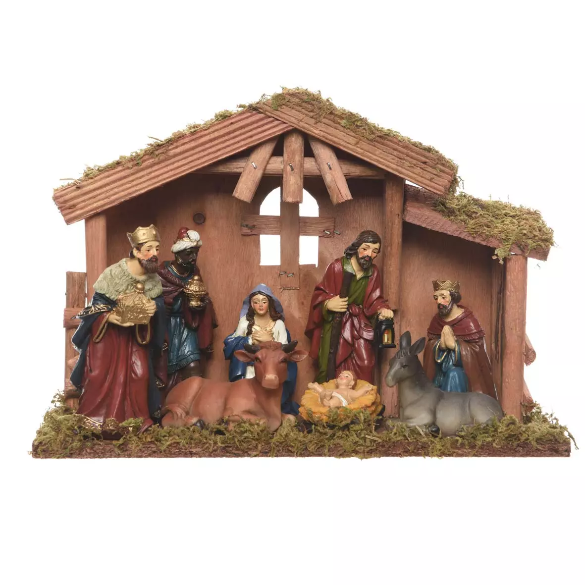 Crèche de Noël complète Saint-Daniel 1
