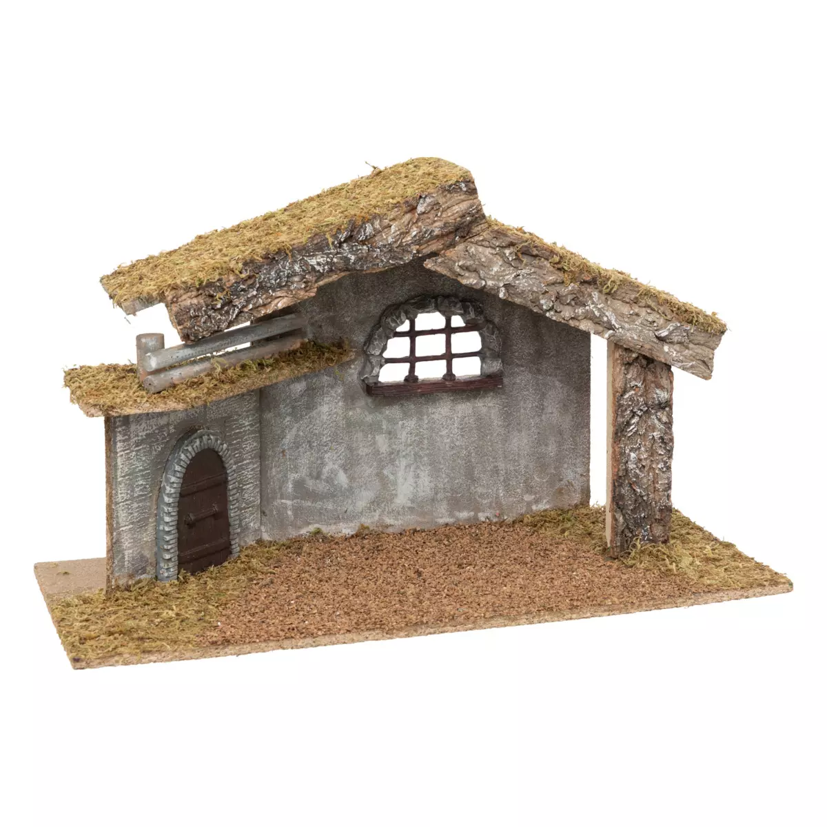 Crèche de Noël vide Saint-Raoult 1