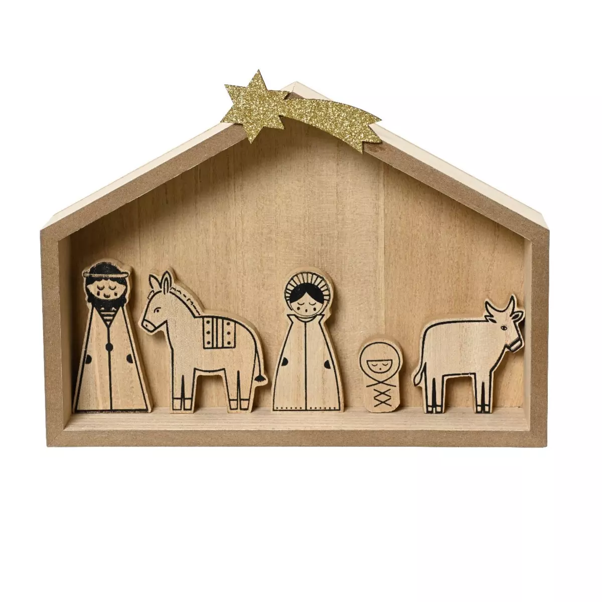 Mini Weihnachtskrippe Sainte-Marceline