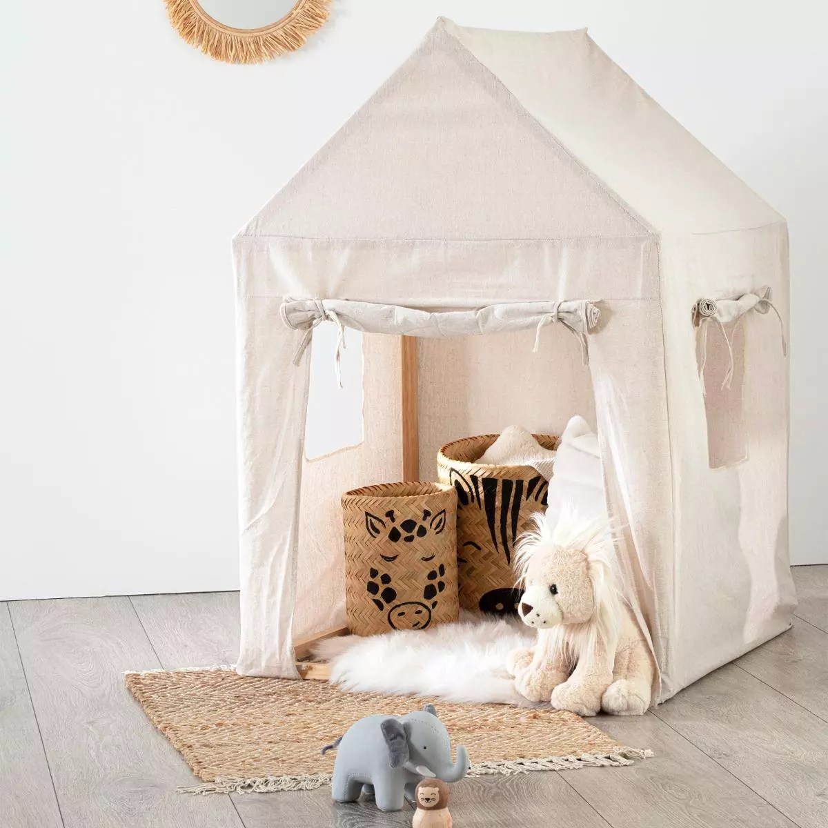 Hütte Safari Beige 1