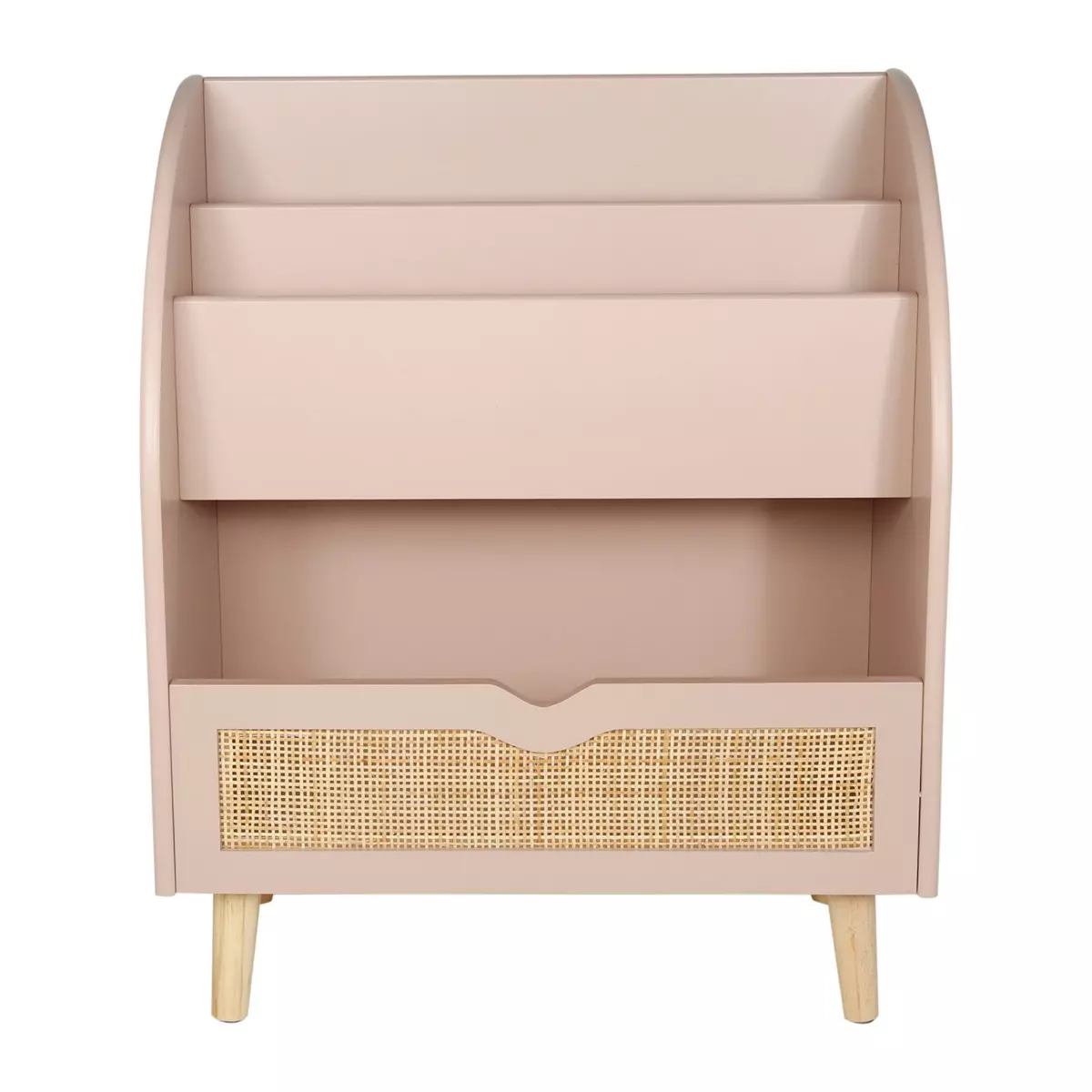 Bücherregal Wiener Geflecht César Rosa 3