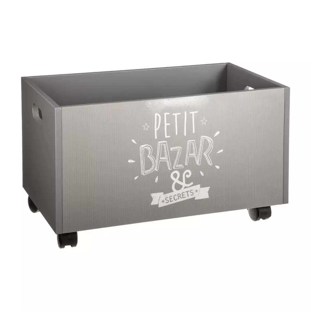 Coffre à jouets enfant Oxo Gris 3