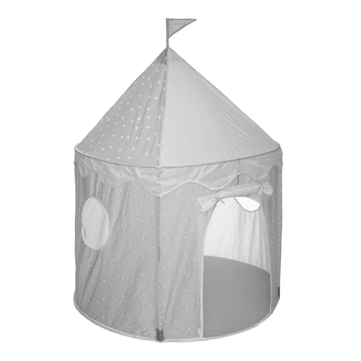 Pop-up børnetelt (H135 cm) Gråt Tårn