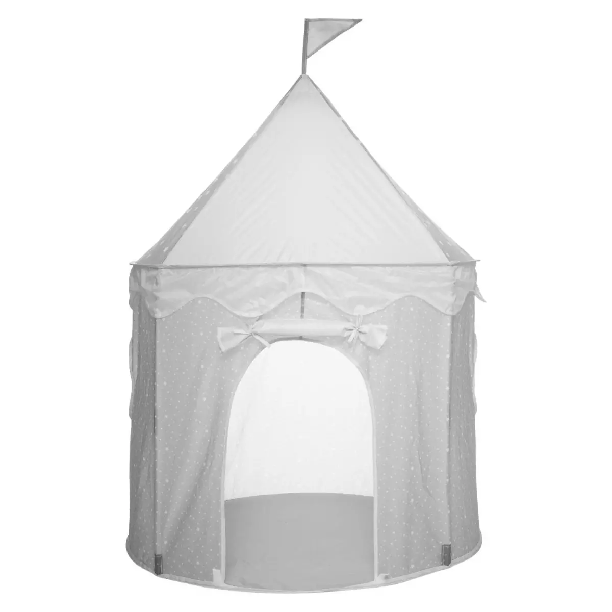 Pop-up børnetelt (H135 cm) Gråt Tårn
