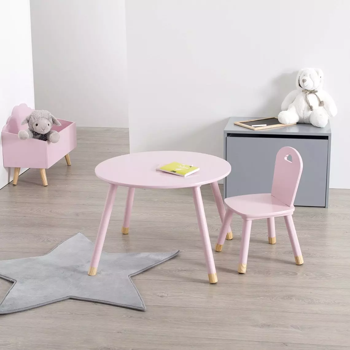 Tafel "Douceur" Roze 1