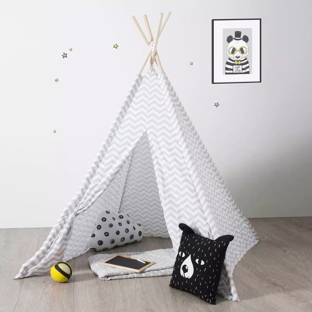 Tipi enfant Twin Gris 1