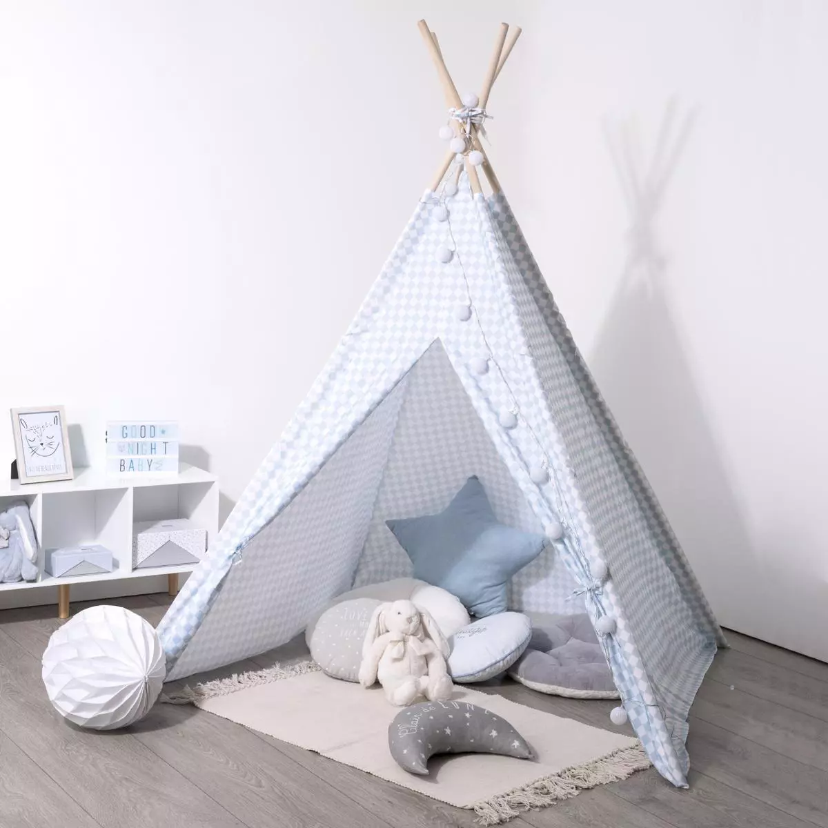 Tipi enfant Dameo Bleu 1