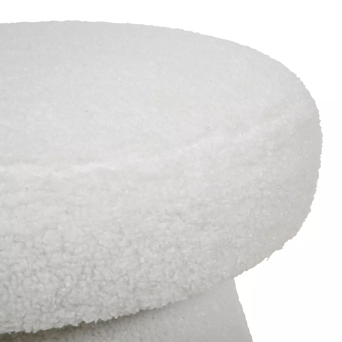 Kinderhocker Flora Weiß 2