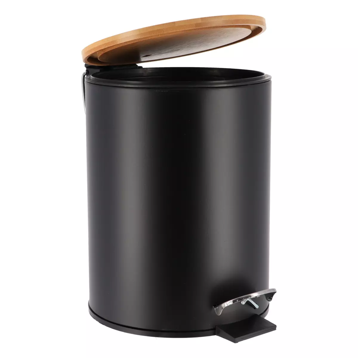 Treteimer mit Absenkautomatik  Timeless Schwarz 2