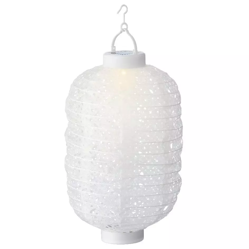 Lanterna cinese LED Ellipse - Blanc chaud 2