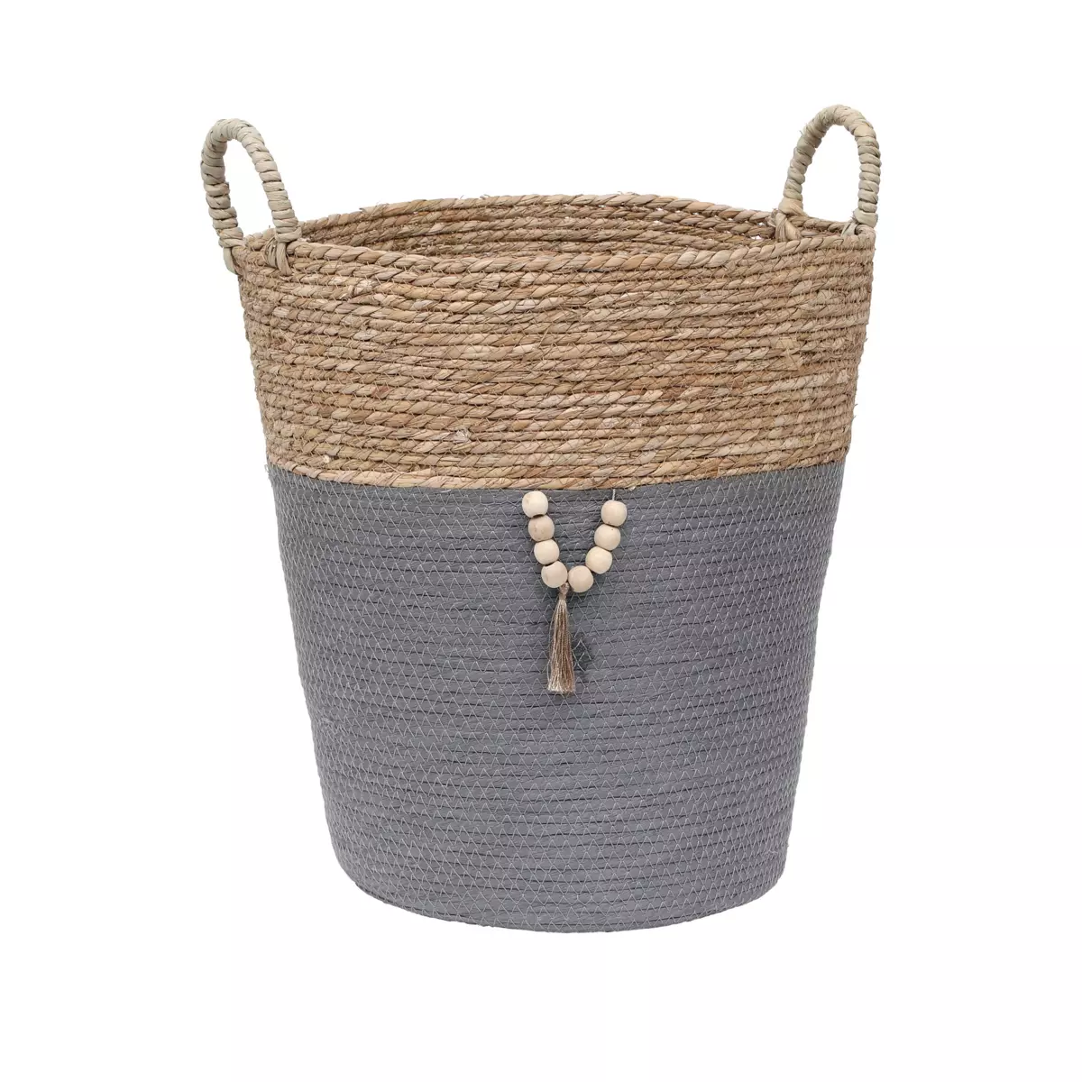 Juego de 3 cestas para ropa Jya Gris 2