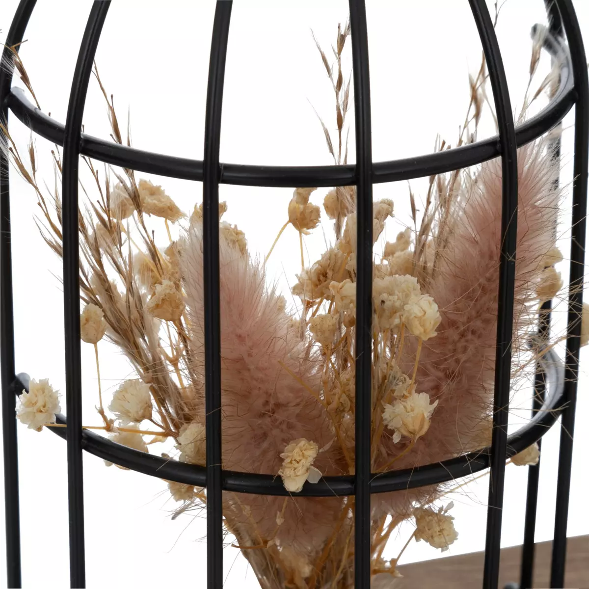 Calendario de madera y metal Beige