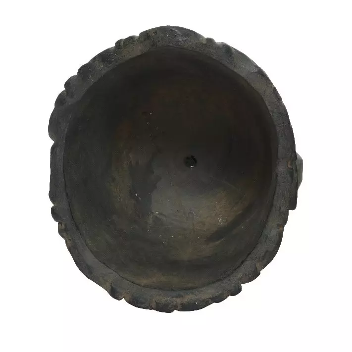 Cache-Pot Bouddha Sage Brun 3