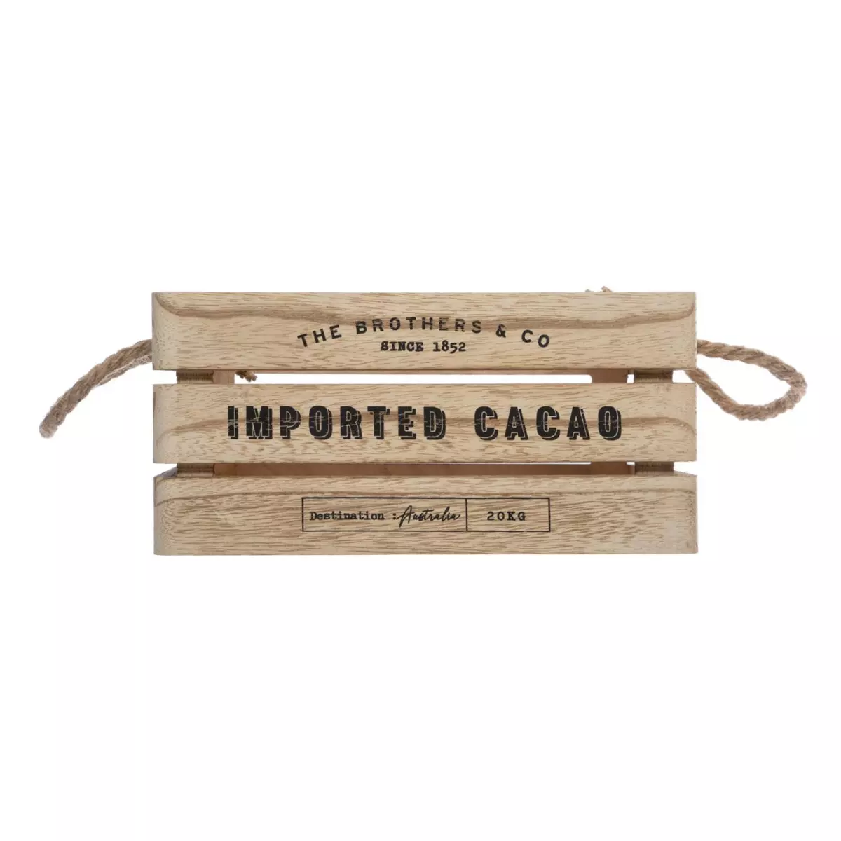 Lote de 3 cajas de madera Colonial Beige 5