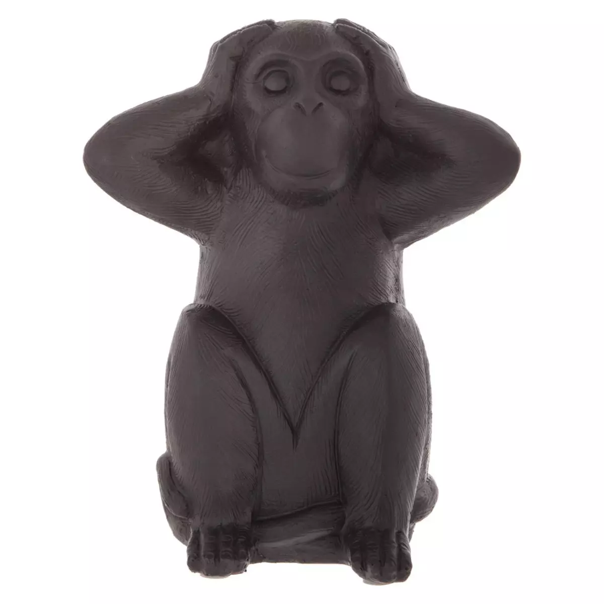 3er Set Affen Sagesse Schwarz 6