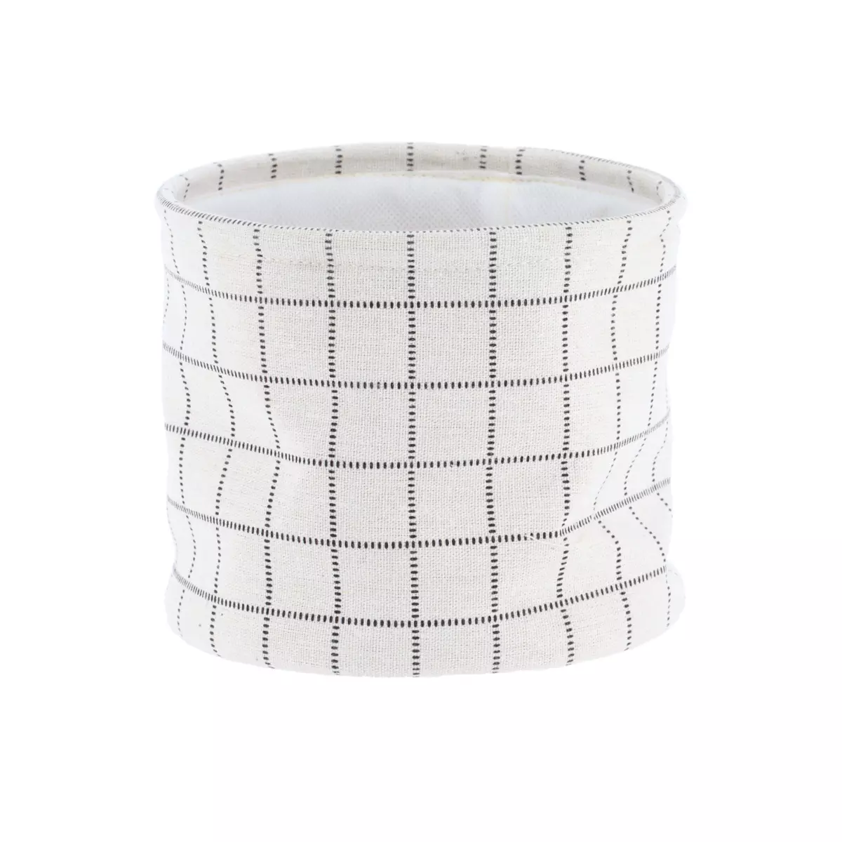 3er Set Körbe Carreaux Weiß 2