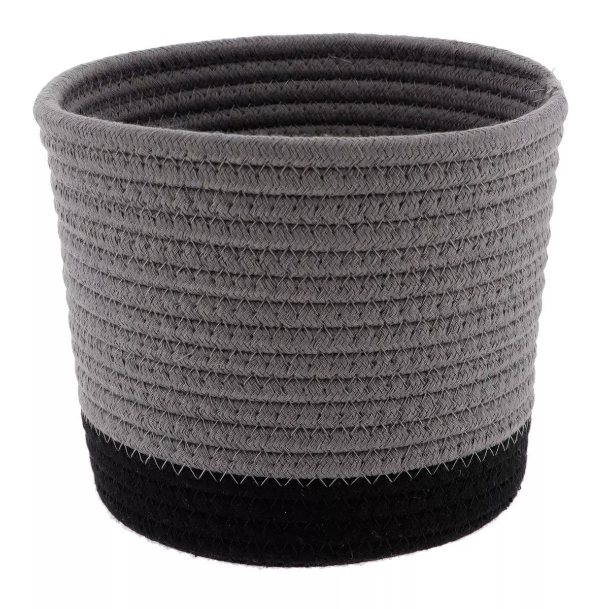 3er Set Körbe Black Line Grau/Schwarz 2