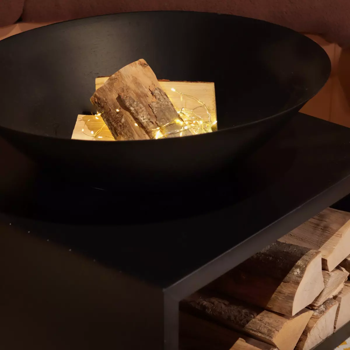 Braciere Moderna Nero