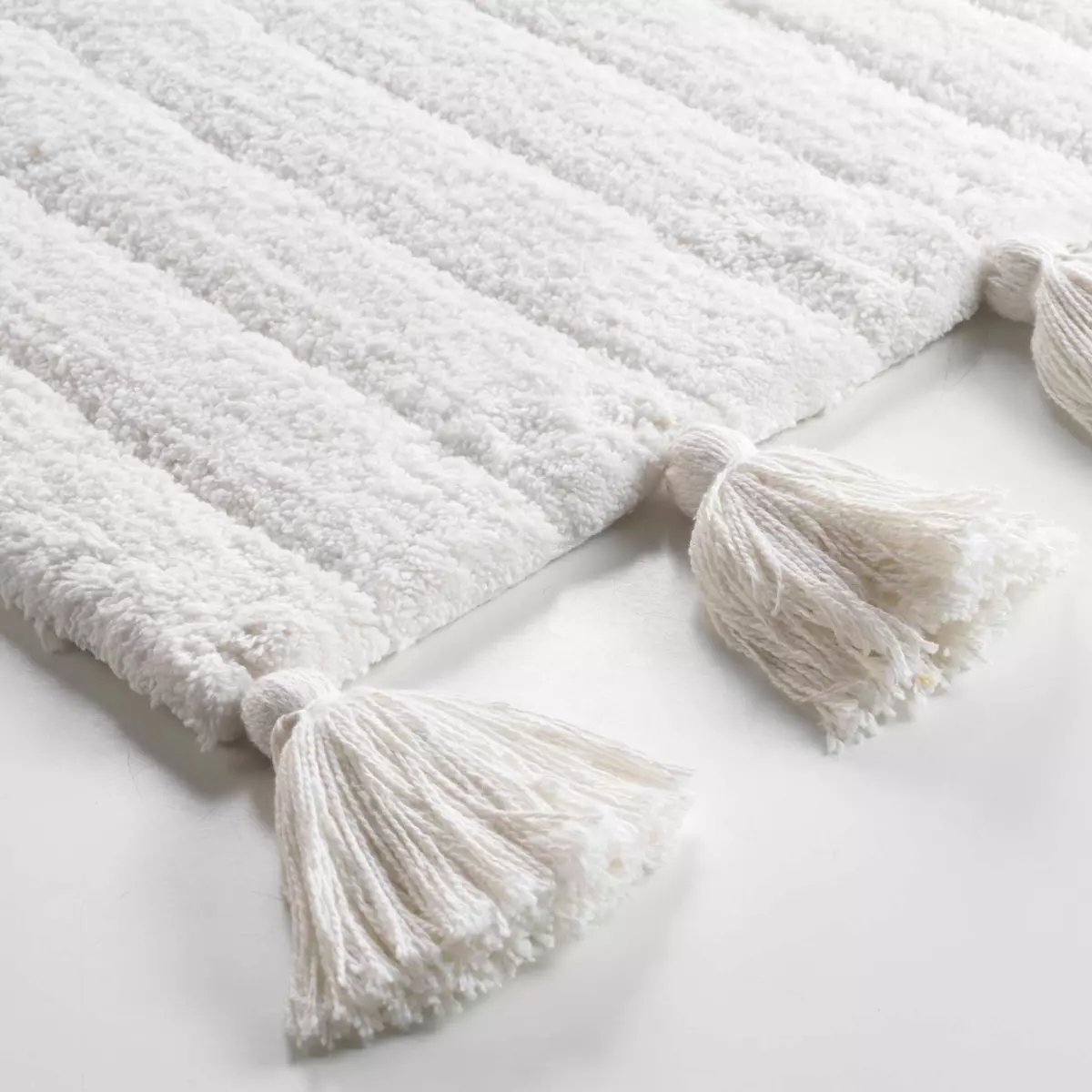 Tapis de bain (80 cm) Minatis Blanc 2