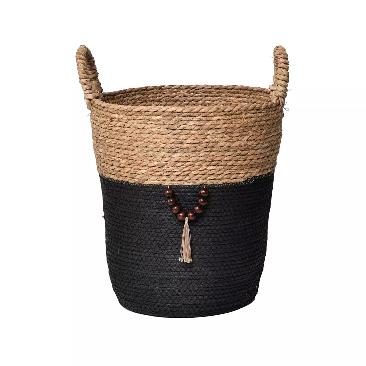 Lot de 3 paniers à linge Jya Noir 4