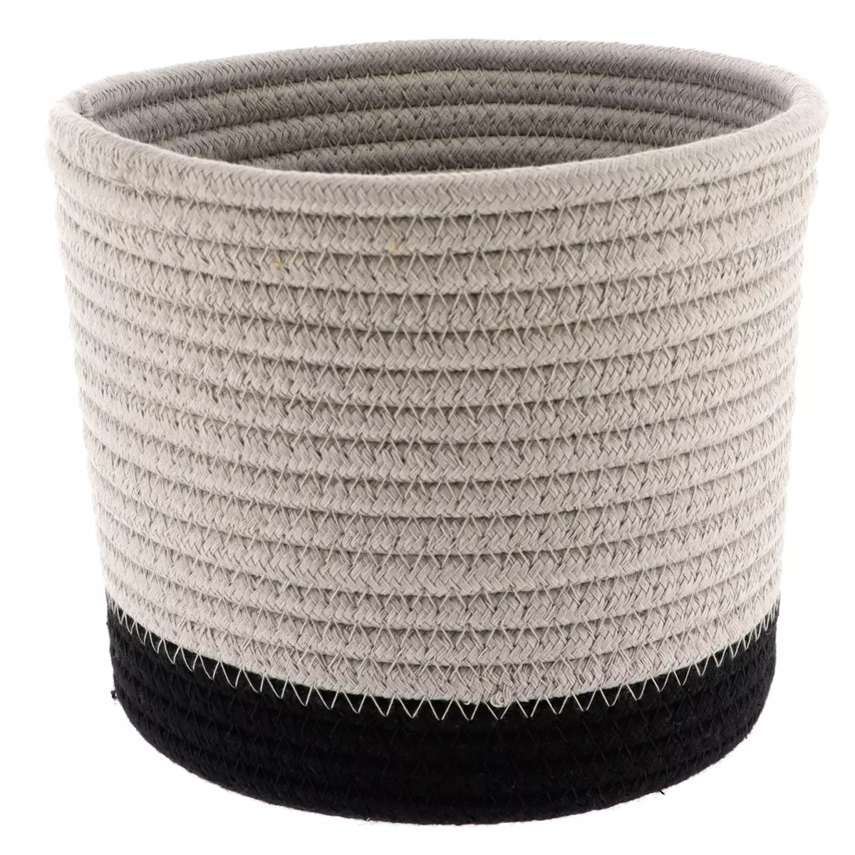 3er Set Körbe Black Line Taupe/Schwarz 2