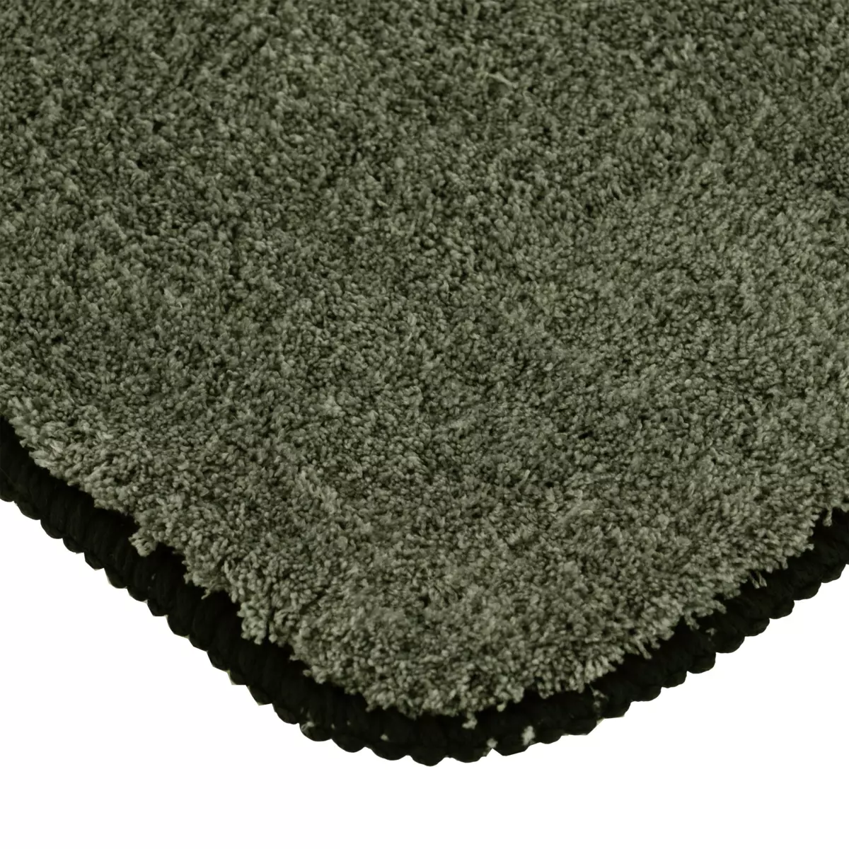 Rutschfeste Badematte (120 cm) Black Line Khaki / Schwarz 2