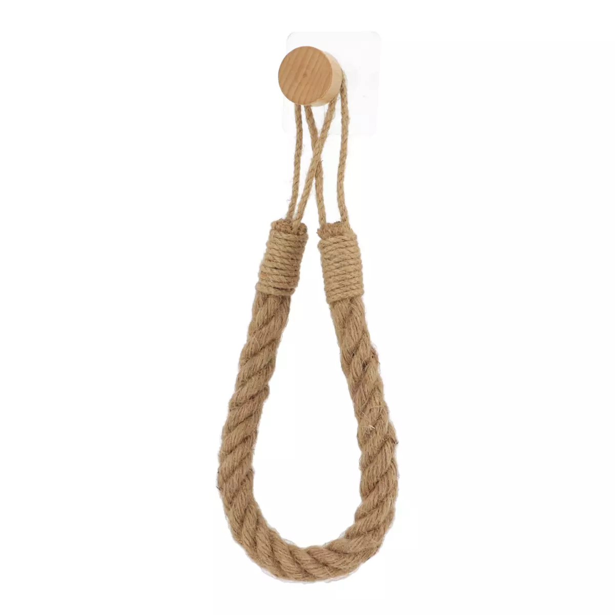 Portarotolo wc adesivo Easy Chic Corda Naturale 2