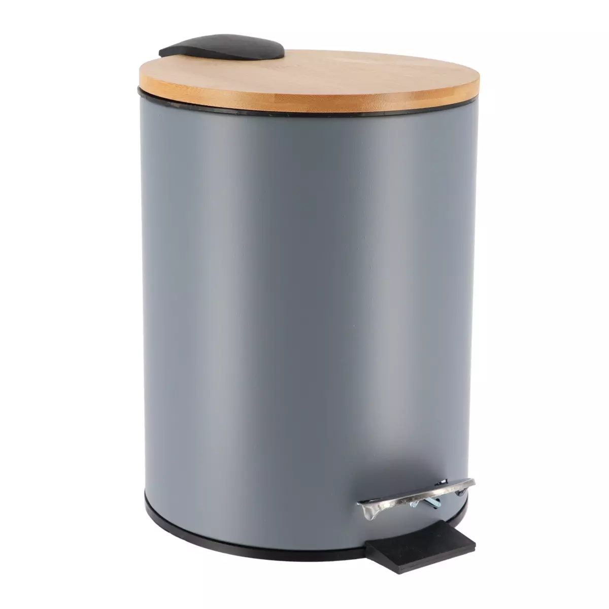 Treteimer mit Absenkautomatik  Timeless Grau 1