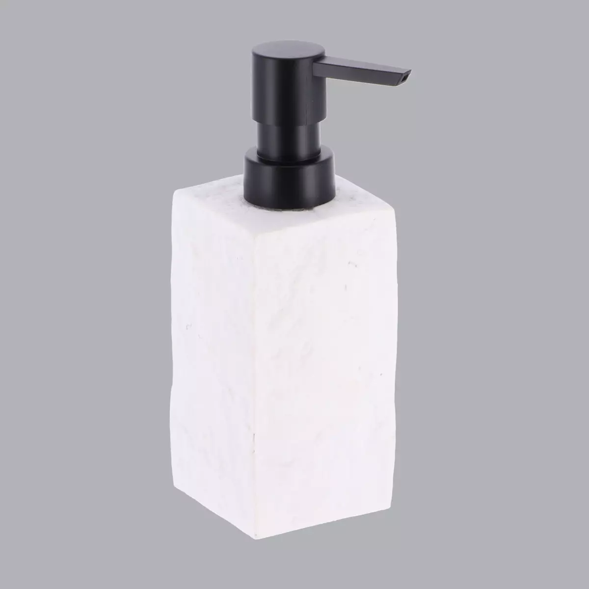 Set d'accessoires salle de bain Effet Pierre Blanc 2
