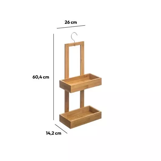 Organizador de ducha Danny Natural 4