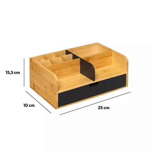 Organisateur 1 tiroir Modern Charbon 7