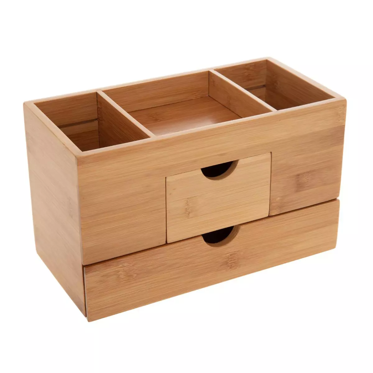 Organizador maquillaje Natureo Bambú 1