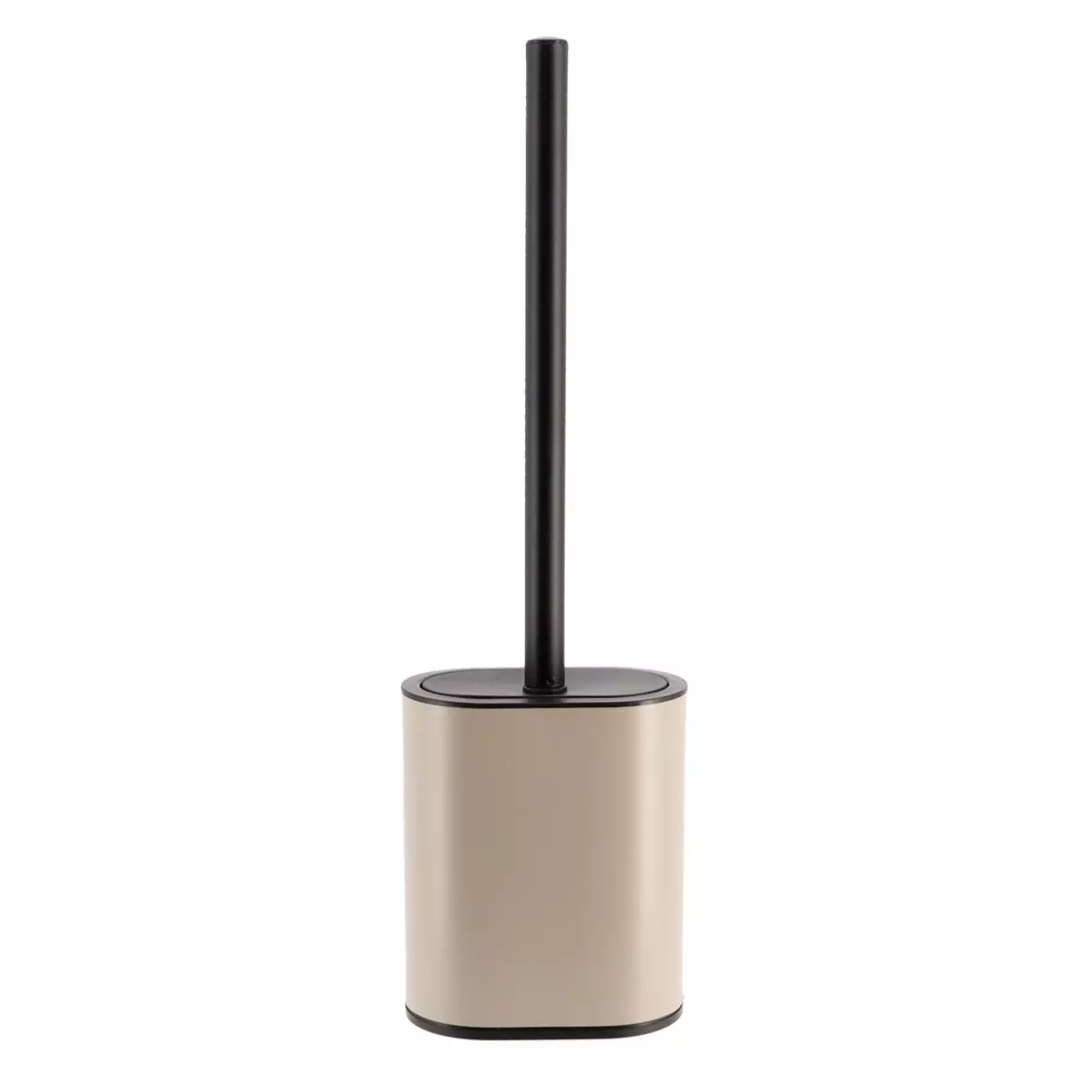 Brosse WC à tête plate Black Line Ficelle/Noir 1
