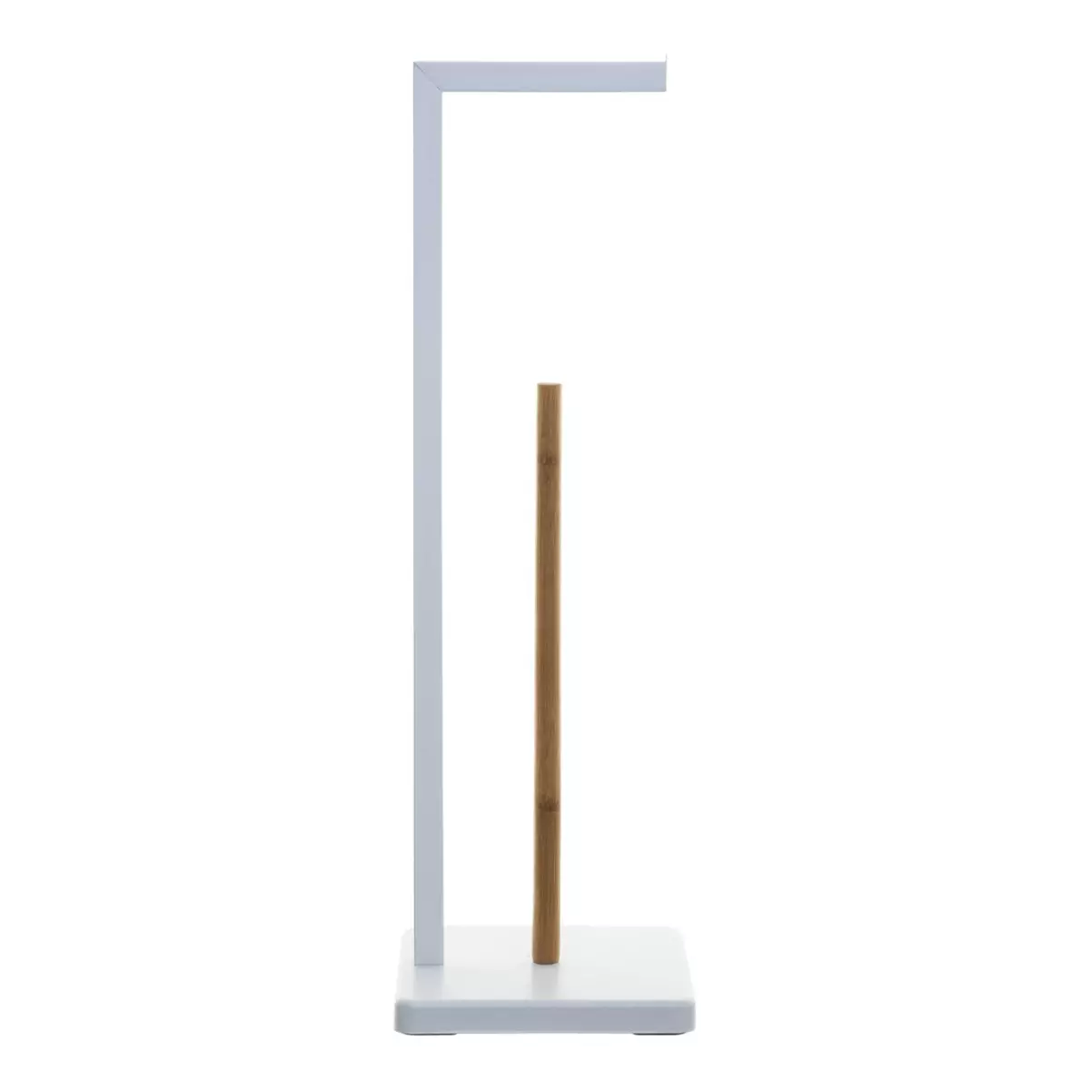 Dérouleur et Réserve papier toilette Natureo Blanc 127