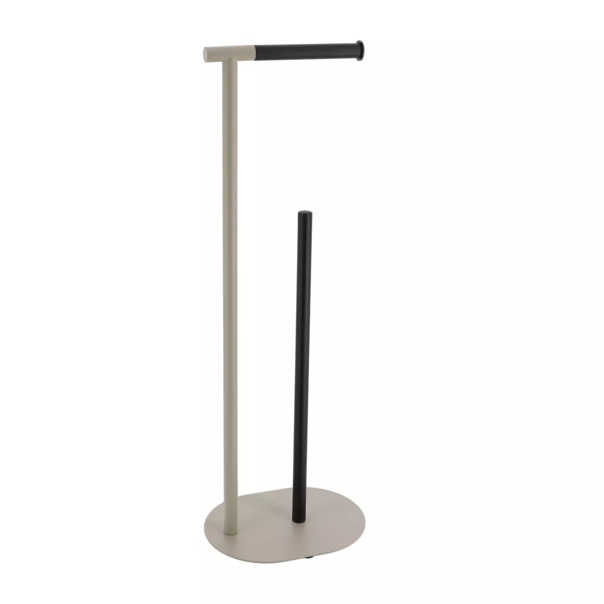 Dérouleur papier toilette avec réserve Black Line Ficelle/Noir 2