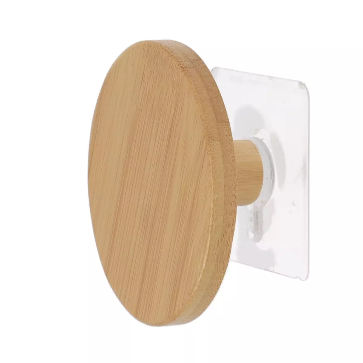 Attaccapanni da parete adesivo (D8,5 cm) easy Chic Naturale 1