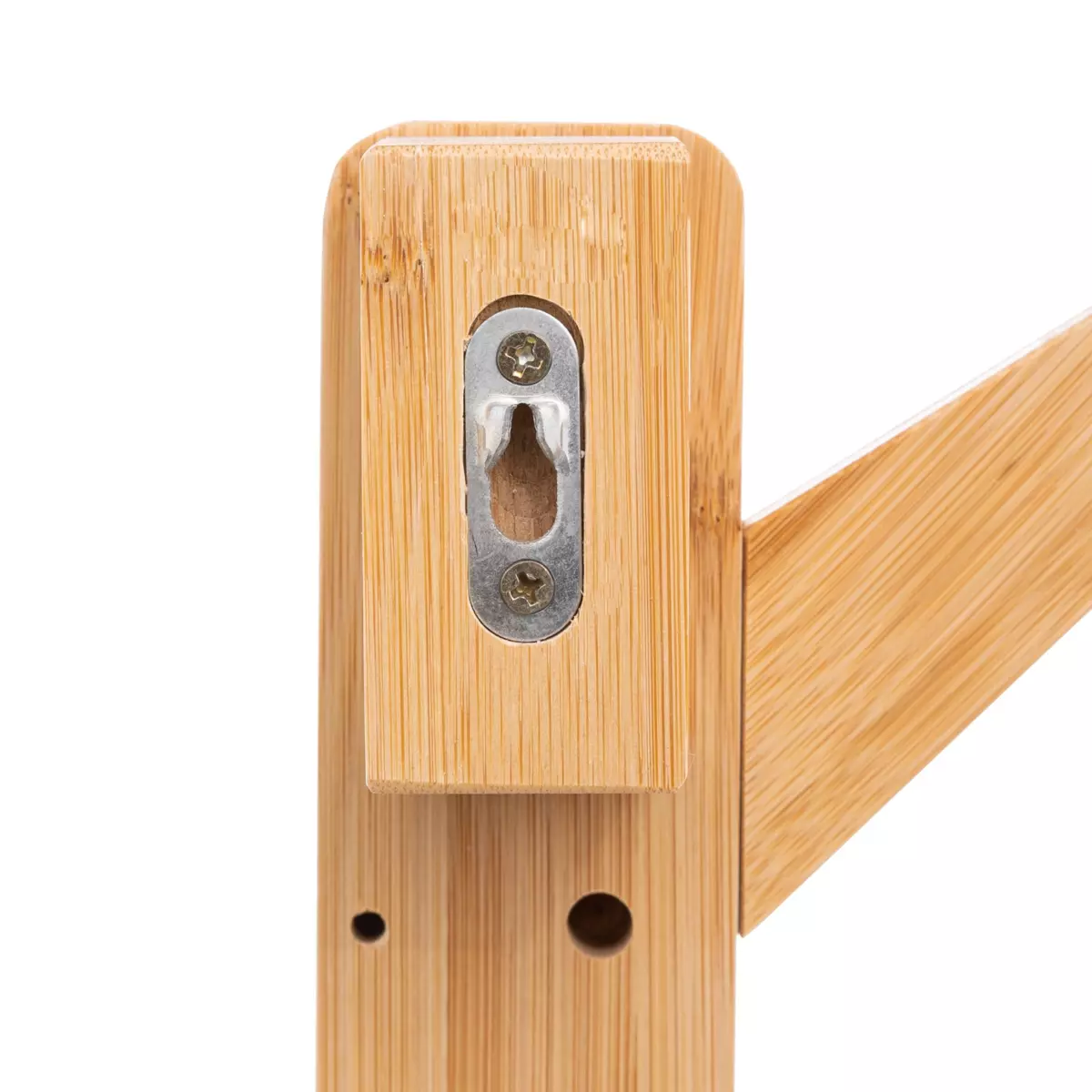 Porta abiti doppio senso 6 teste Bambù Naturale 5