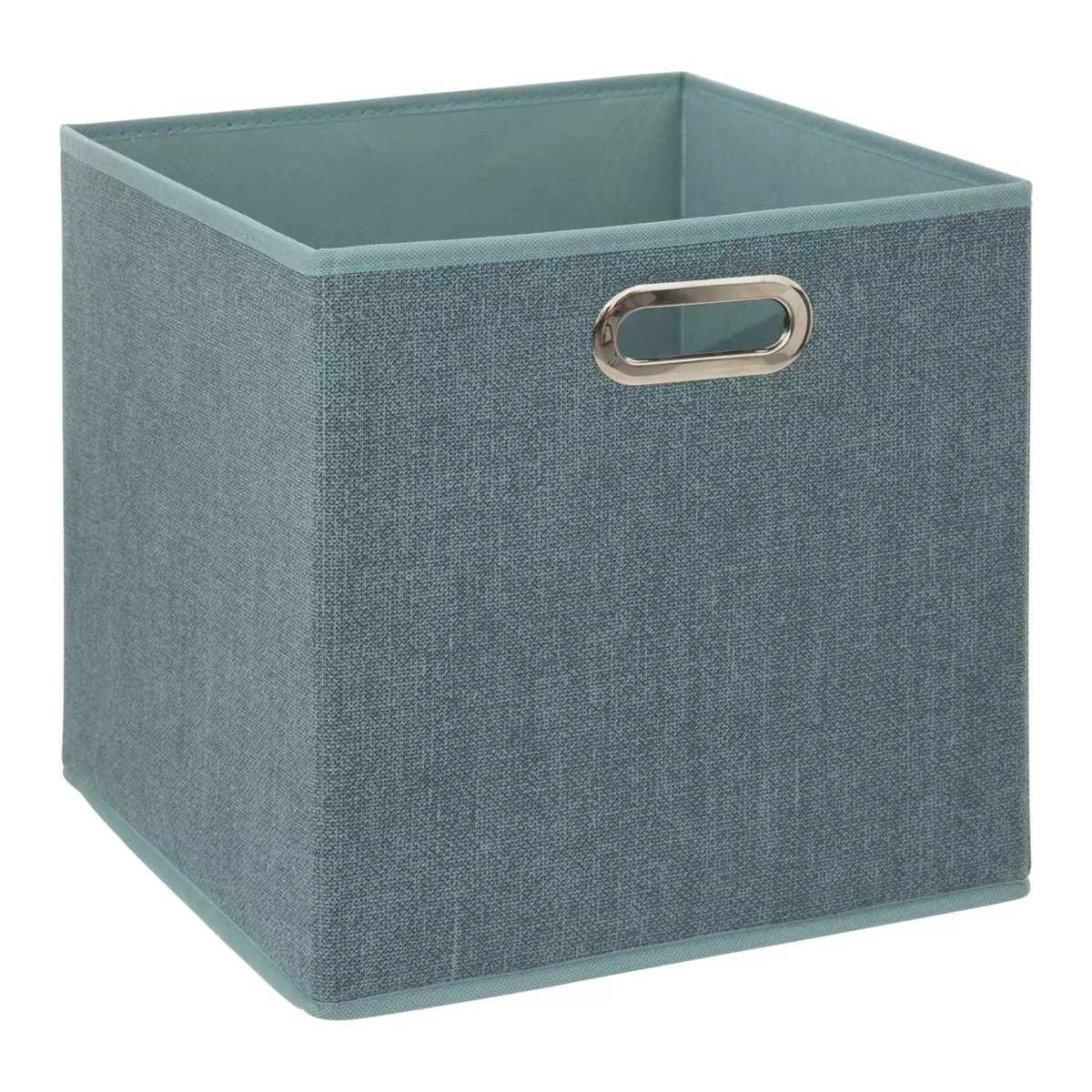 Faltbox (31 x 31 cm) Helena Petrolblau meliert 1