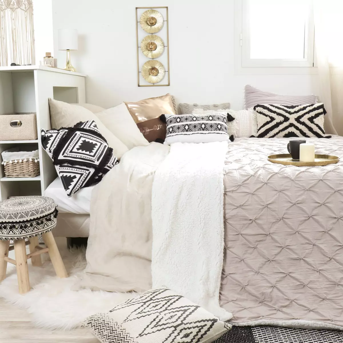 Decorazione murale Seashell Oro 127
