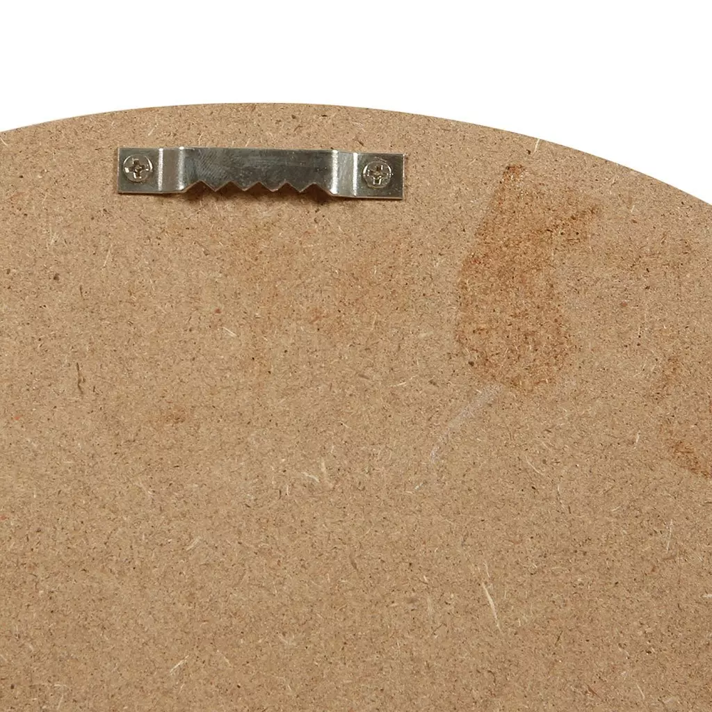 Masque en bois Visage Vert 4