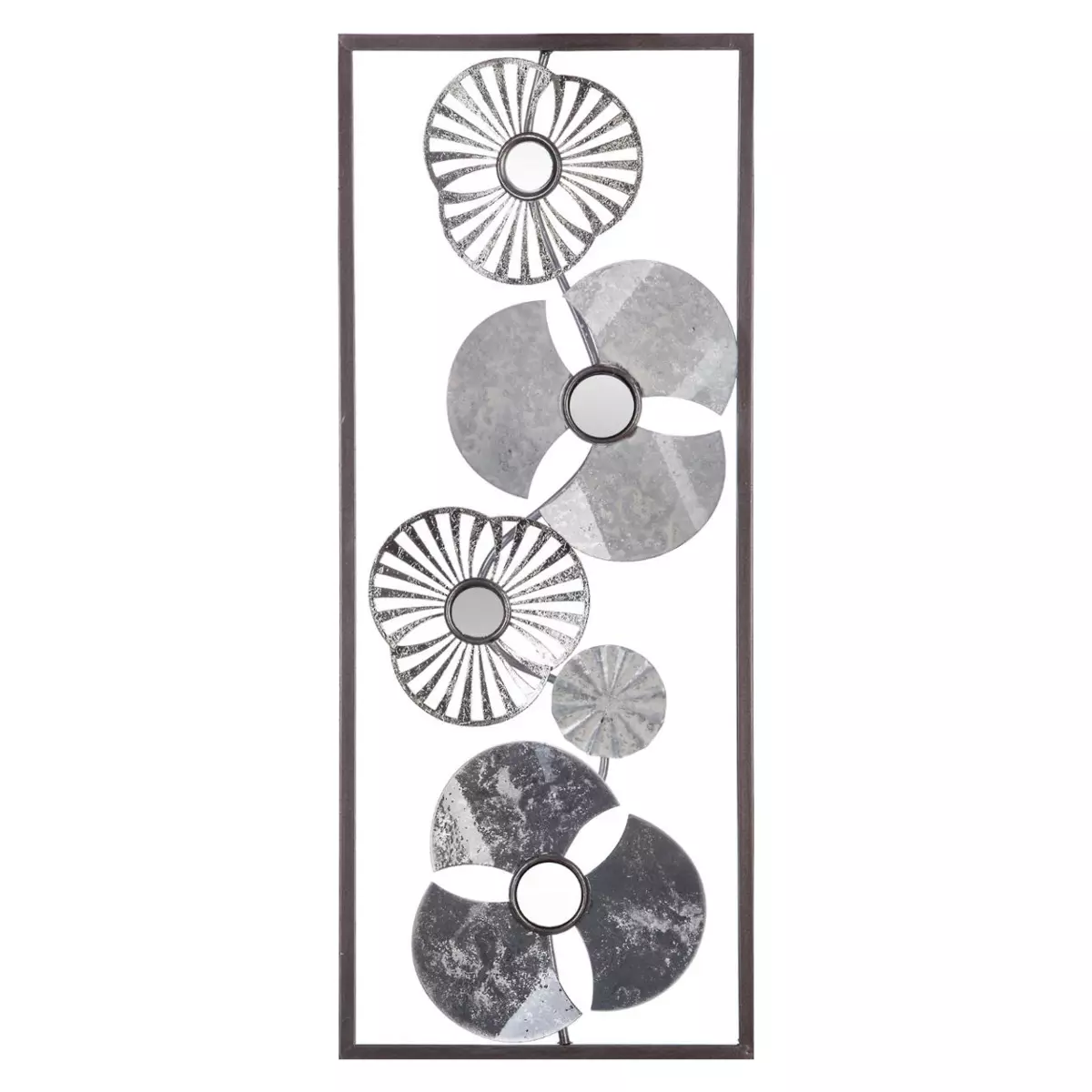 Décoration murale Flora Argent 1