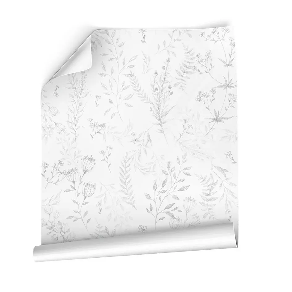 Selbstklebende Tapete  (130 x 260 cm) Ofelia Grau 2