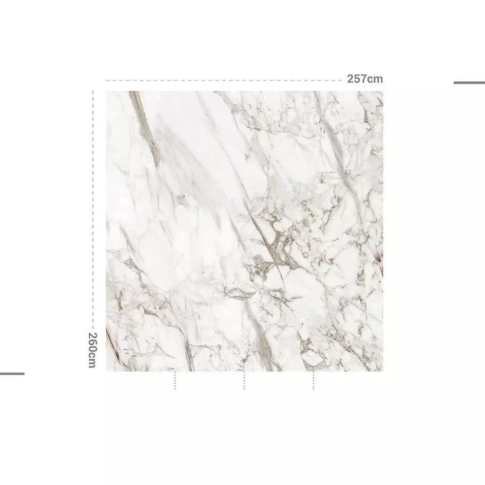 Papel pintado adhesivo (257 x 260 cm) Brown Jasper Gris 2